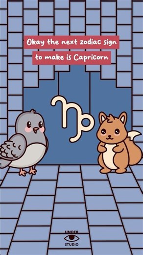 The Creation Of Capricorn ♑️ Zodiacs Animation Meme | Original Audio: ‪@JuliaKelleyYourmomshoroscope‬