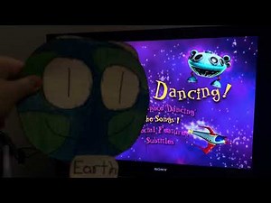 The Wiggles Space Dancing 2003 DVD Menu With Earth