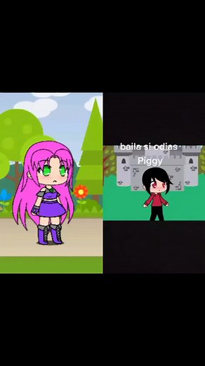 Duo Animation: Colorful Characters in a Split-Screen