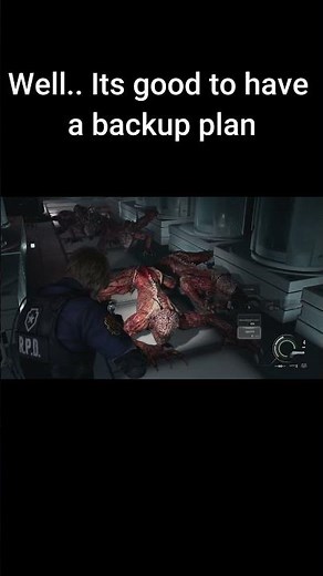 Things got out of control… so I pulled out the rocket launcher 💀🚀 #residentevilrequiem