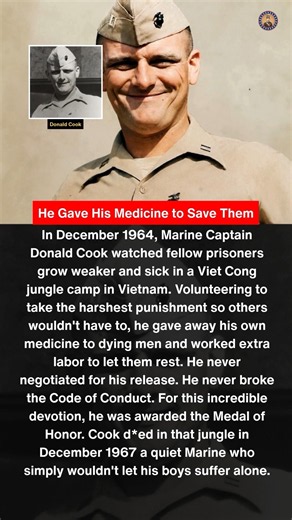 He gave his medicine to dying men and refused to break. The story of Donald Cook. 🇺🇸