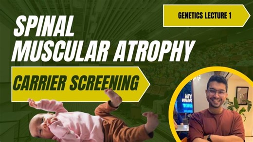 Carrier Screening of Spinal Muscular Atrophy - Live Lecture | Tiny Physician | Dr. Sarath R S