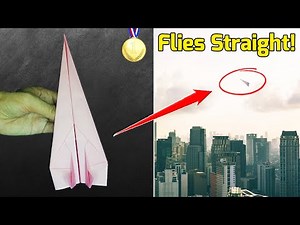 How to Make World Record Paper Airplane Suzanne Easy - Origami Paper Planes
