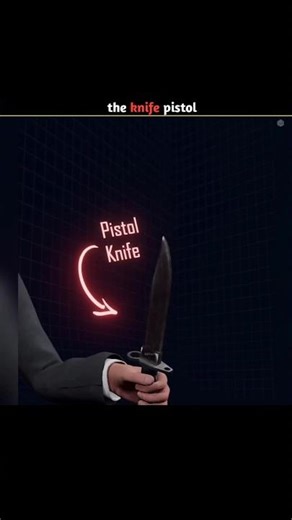 the knife pistol #facts #h2facts #shorts
