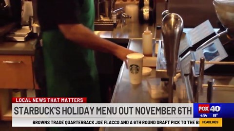 Starbuck's holiday menu date announced