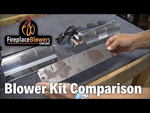Fireplace Blower Kit Comparison