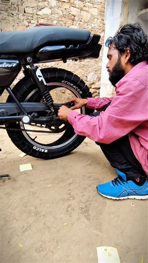 Splendor modified chain cover 🔥 Apache RTR chain cover ☠️ Splendor look change 😈 bike accessories 💥