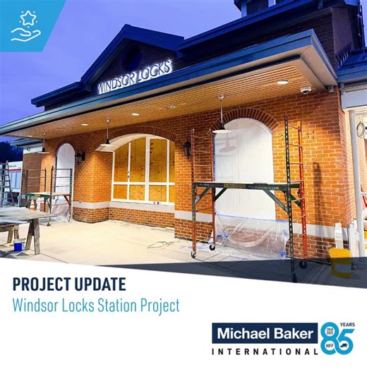 Michael Baker International tours Windsor Locks Station project | Daniel Filer posted on the topic | LinkedIn