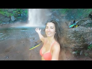 Metal Detecting under New York's TALLEST Waterfall (crazy finds)