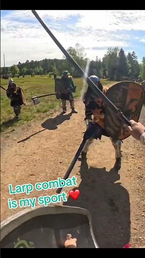 You gotta try larp combat at least once!