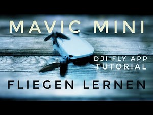 Dji Mavic Mini Fliegen lernen und Dji Fly App Tutorial Deutsch Drohne fliegen lernen