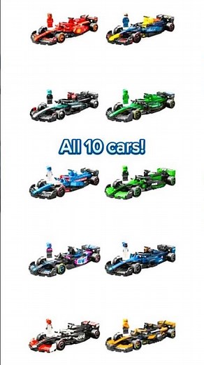 2025 LEGO Speed champions cars! | LEGO race car builds #legobuild #legosets #legosupercars #lego #f1