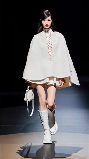 Cape Up For Winter: Light Looks That Stand Out #CapeCoats #DramaticFashion #StatementLayering