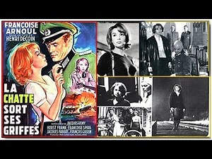 💥La Chatte sort ses griffes Françoise Arnoul, Espionnage, 2ème Guerre mondiale , F Complet Fr 1960