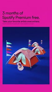 Go off the grid with Premium. | Spotify | Facebook