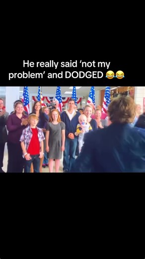 Fun fact: This scene is from the comedy The Campaign, where a simple campaign stop turns into one of the most accidentally-violent (and memeable) moments in movie history. . . Follow @skidrushtv for more movie clips with the funny backstory behind them 🎬🔥 . . #movieclips #viral #trending #meme