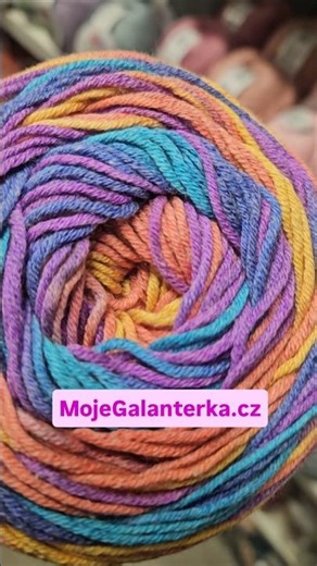 Funny Batik – příze na háčkování a pletení, která rozzáří každý projekt