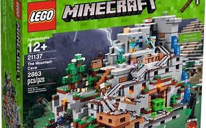 乐高搭建：我的世界系列最新旗舰款 21137山洞