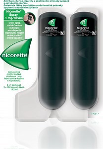 Nicorette Spray 1 mg/dávka orální sprej 2x13,2 ml od 599 Kč