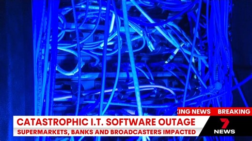 BREAKING: A catastrophic software failure is taking systems down across Adelaide and around the world. It is understood it is impacting all computers running on Microsoft software including supermarkets and banks. Latest: 7news.link/3Sdgx4C Download the 7NEWS app: https://7news.link/7NEWSapp #7NEWS | 7NEWS Adelaide