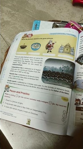 11th lesson evs festivals and games grade-1cbse