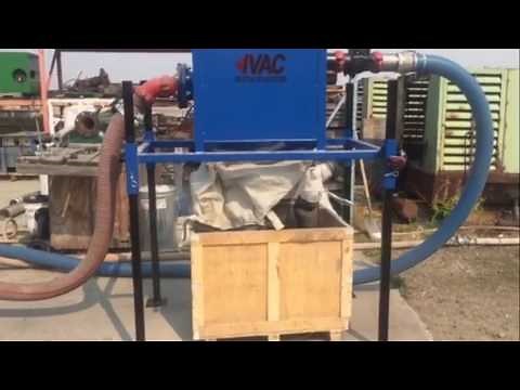 IVAC Industrial Vacuum Pumping Sandblast Sand or Media
