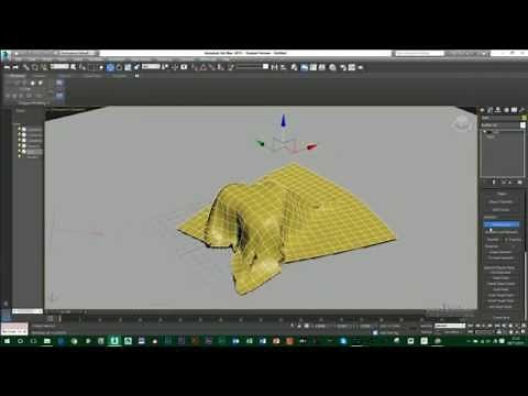 3DS Max - Cloth tool