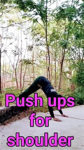 SHOULDER POWER with Push Ups!