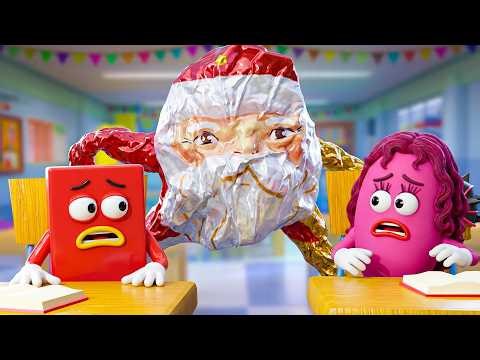 SHAPES & GOO GOO GAGA AT SCHOOL?! (Save The Shapes Animation)