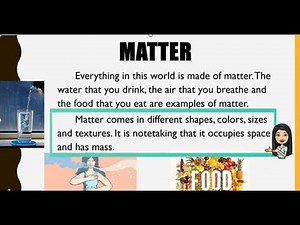 SCIENCE Q1W2 Properties of Matter updated