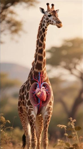 The Giraffe's Heart: Nature's High-Pressure Brain Shield