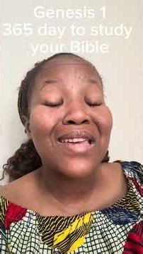 Genesis 1 📖✨ | 365 Days of Reading the Bible