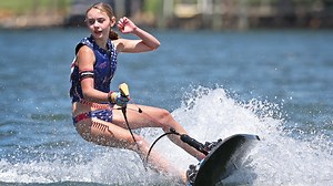 Lake Norman High's Anna Burk fastest female MotoSurfer in U.S.