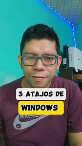 16K views · 284 reactions | Tres atajos de Windows #fblifestyle #tips #excel #app #tutorial #exceltips #windows #word #smartphone #apps #ordenador #tecnologia | Raymon | Facebook