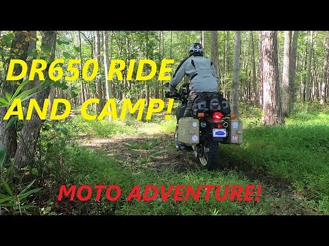 DR650 Ride And Overnight Camping