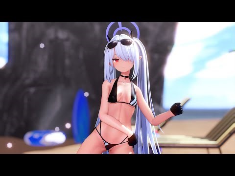 【Blue Archive MMD】Bikini Shiromi Iori
