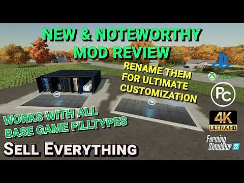 Sell Everything | Mod Review | Farming Simulator 22