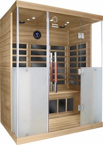 3-Person Luxury Infrared Sauna | Vortex Prestige™