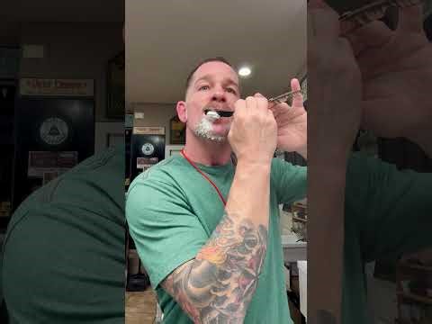 Straight Razor Shave with Proraso Red and Personna razor