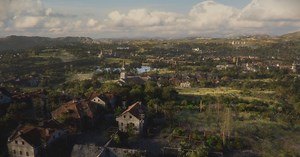 Incredible 3D Village Made with Procedural Tree System