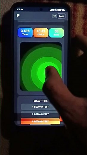 clicks per second test