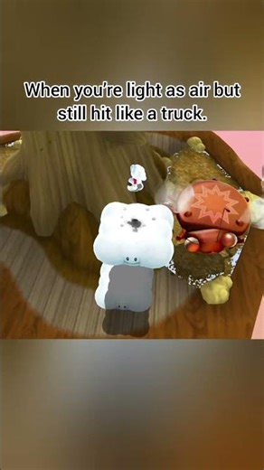 When the Bug Is Angry but You’re Literally a Cloud. #mario #nintendo #retrogaming