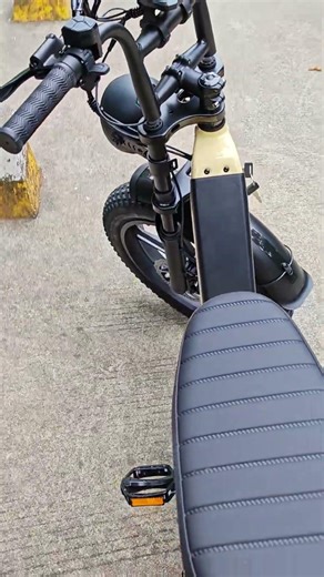 Moped-style Electric Bike TST® R7. #automobile #ebike #lifehack#electricbike#bike#moped