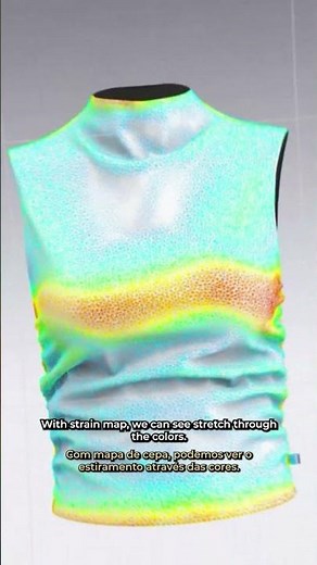 Fabric-Aware Strain Maps in CLO 2026.0 by Carol Barbosa