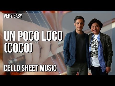 SUPER EASY Cello Sheet Music: How to play Un Poco Loco (Coco)