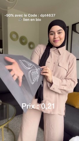 ‎🕊️Hajar Hatim | هاجر حاتم 🕊️‎ on Instagram‎: "Le tout pour 1 euro seulement, ce sont mes coups de cœur de l’été. CODE: dpt4637 (🔗dans ma bio)👇🏻 biolink: https://temu.to/m/ev00iw9a0vk Sadi9at diali ahssan 3ard momkin tchofoh had sif kolchi b 1€chez @temu @temu_france ila sta3malti had code promo : dpt4637 O le lien khlito likom f bio 🤍🥰 iwa goli@makanjibch lik hmizat #temu #temufrance #hijabers #hijab #تنسيقات_صيفية #hijabstyle #hijablove #france ##فرنسا🇫🇷 #hijabinspiration #hijabtutori