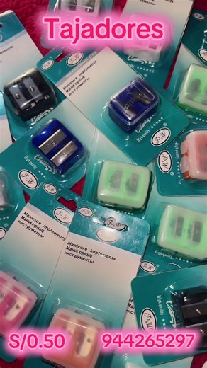 Tajadores / manicure implements lote de 33 unidades s/0.50 c/u 944265297 #manicure #tajador #manicura #mujeres #lima