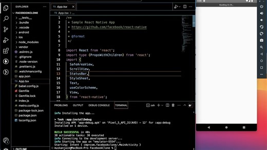 React Native、Firebase 和 Firebase 构建 Facebook