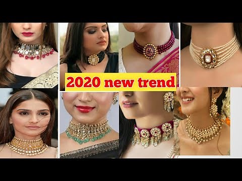 Top 20+ most trendy Choker necklace design//Choker styling with your outfit.