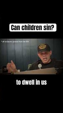 Does the Bible say that children simply make mistakes or can children sin? #hardtruths #forgiveness